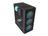 Obudowa Shobo SH8F ARGB Midi tower z oknem czarna